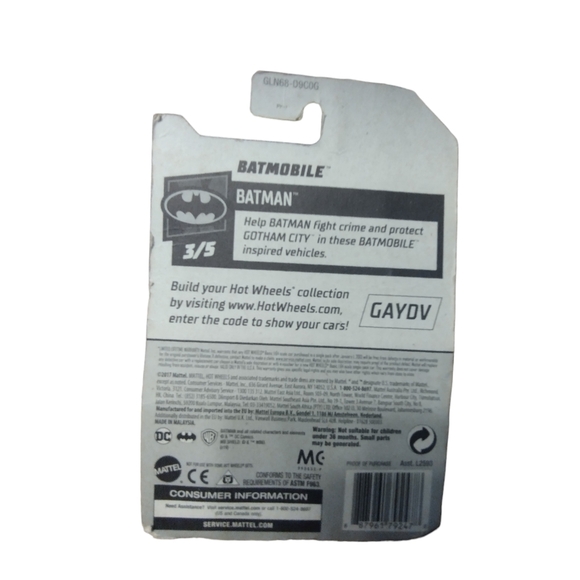 ♥️ 💙 NIB Batman Hot Wheels bundle of 5! - Picture 7 of 8